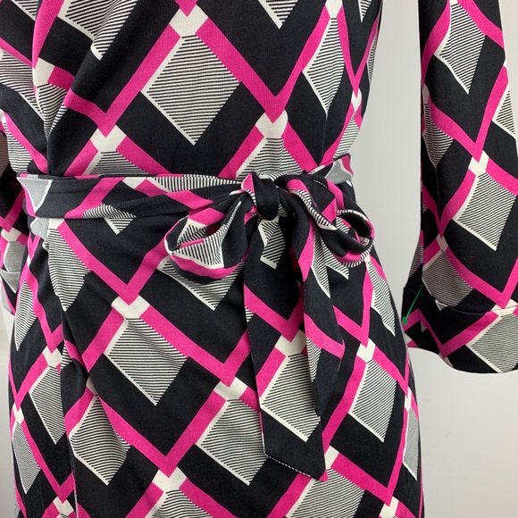 Diane Von Furstenberg Size 2 New Julian Wrap Dress - Picture 3 of 8